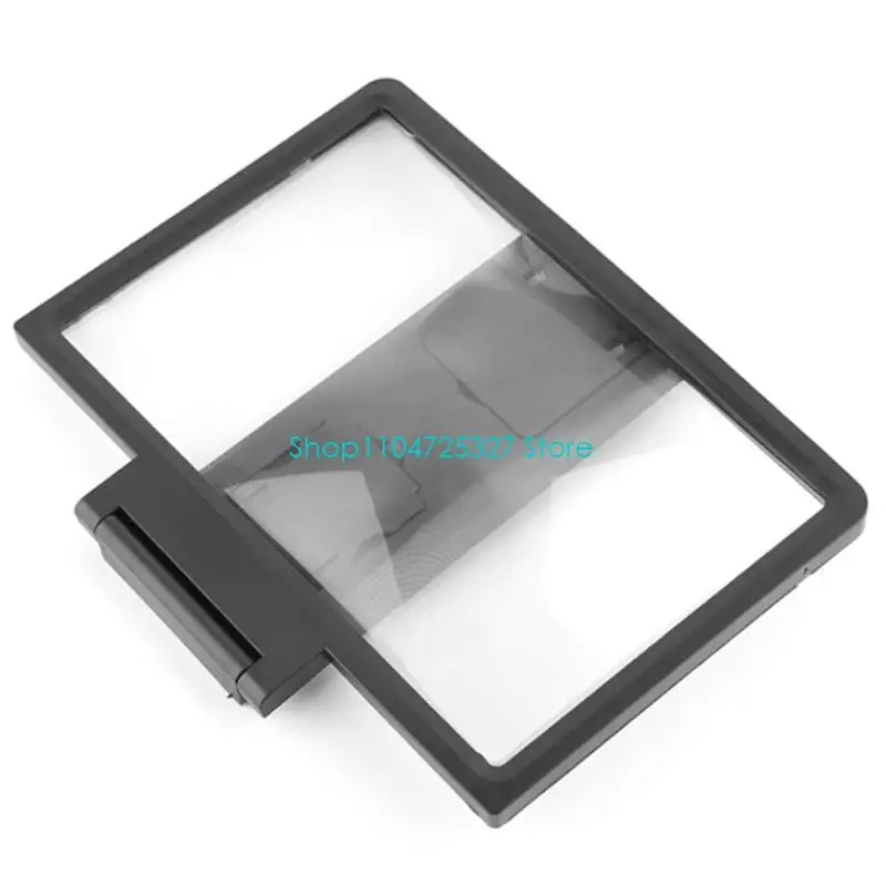 D8KF Cell Phones Screen Magnifier Amplifier Screen Enlarger Smartphone Stand Eye for Protections