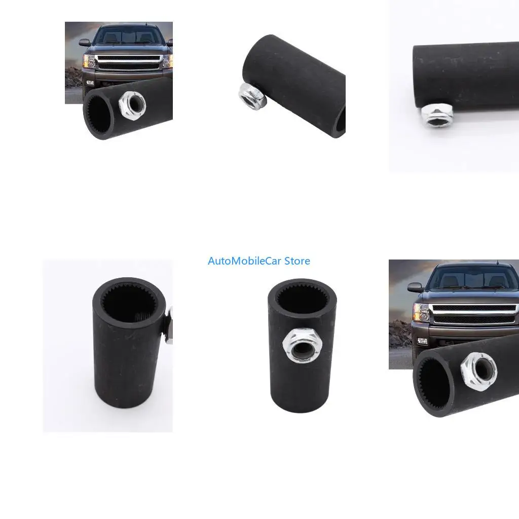 

G8TE 3/4"-36 Spline to 3/4" Round Shaft Coupler Steering Shaft Coupler High Strength Metal Construction