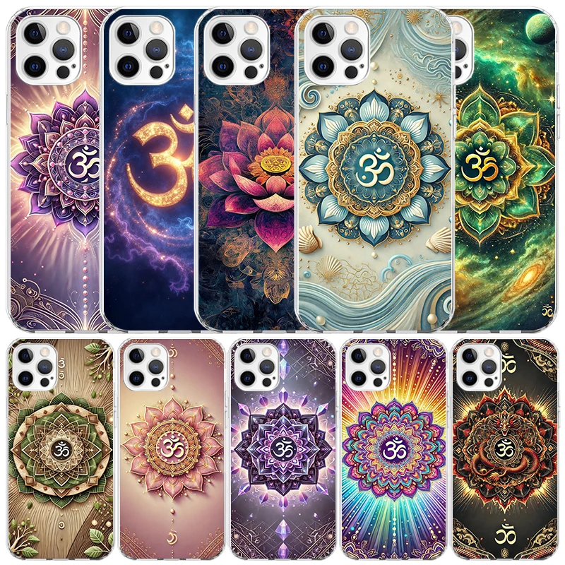 Phone Cases That Fit Iphone 16E - Mandala Chakra Insist Yoga Soft Cover
