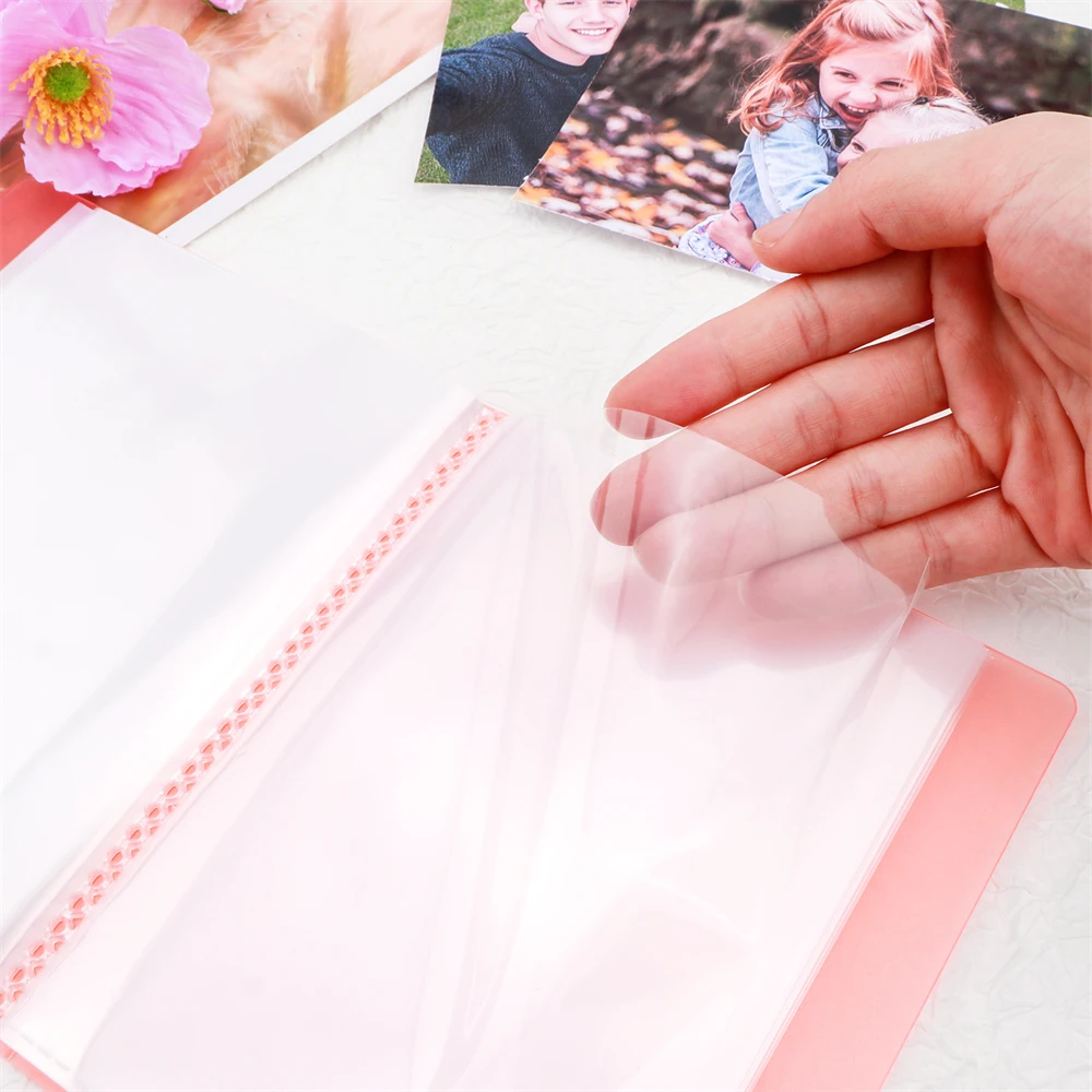 A6 Mini Storage Album for Sticker Postcard Stamp Cutting Die Storage Book Organizer Folder Rounded Corner Design 2025 Hot Sale view 6