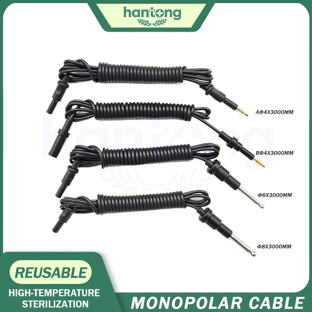 Laparoscopic  Forceps Monopolar Cable Resectoscope Monopolar Cable  electric hook electric accessories For wolf  Stryker  Storz