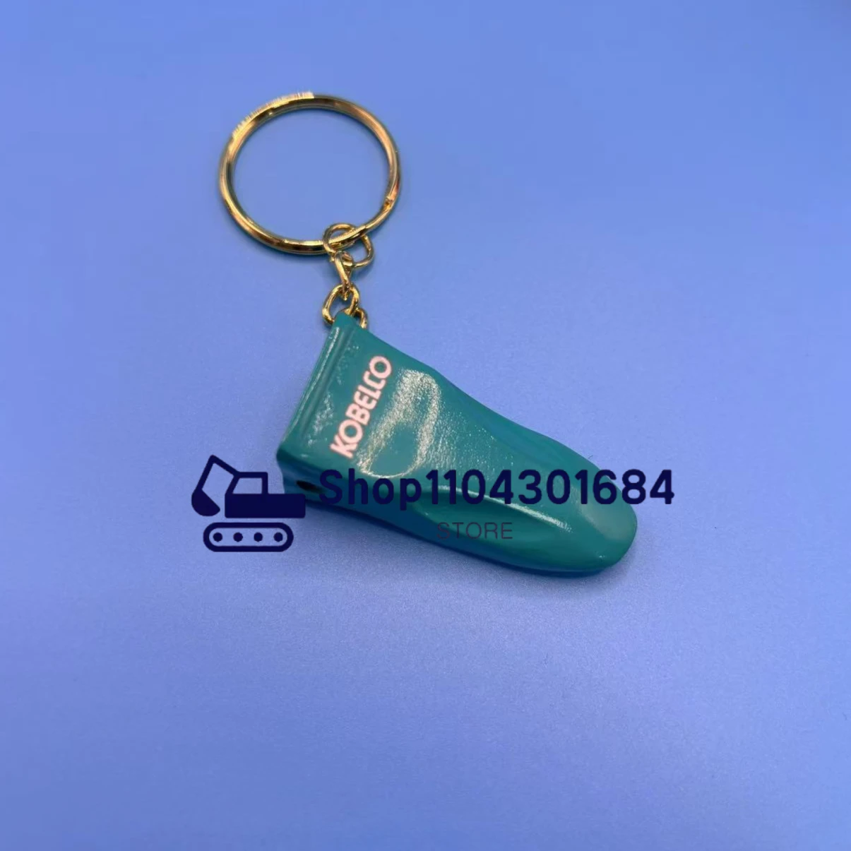 لكوماتسو كوبيلكو حفر دلو الأسنان المفاتيح سبيكة محاكاة المعادن حفر دلو المفاتيح سلسلة لوحة قلادة حديدية