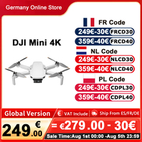 Global Version DJI Mini 4K Drone with 4K UHD Camera Under 249G 3-Axis Gimbal Stabilization 10km Video Transmission