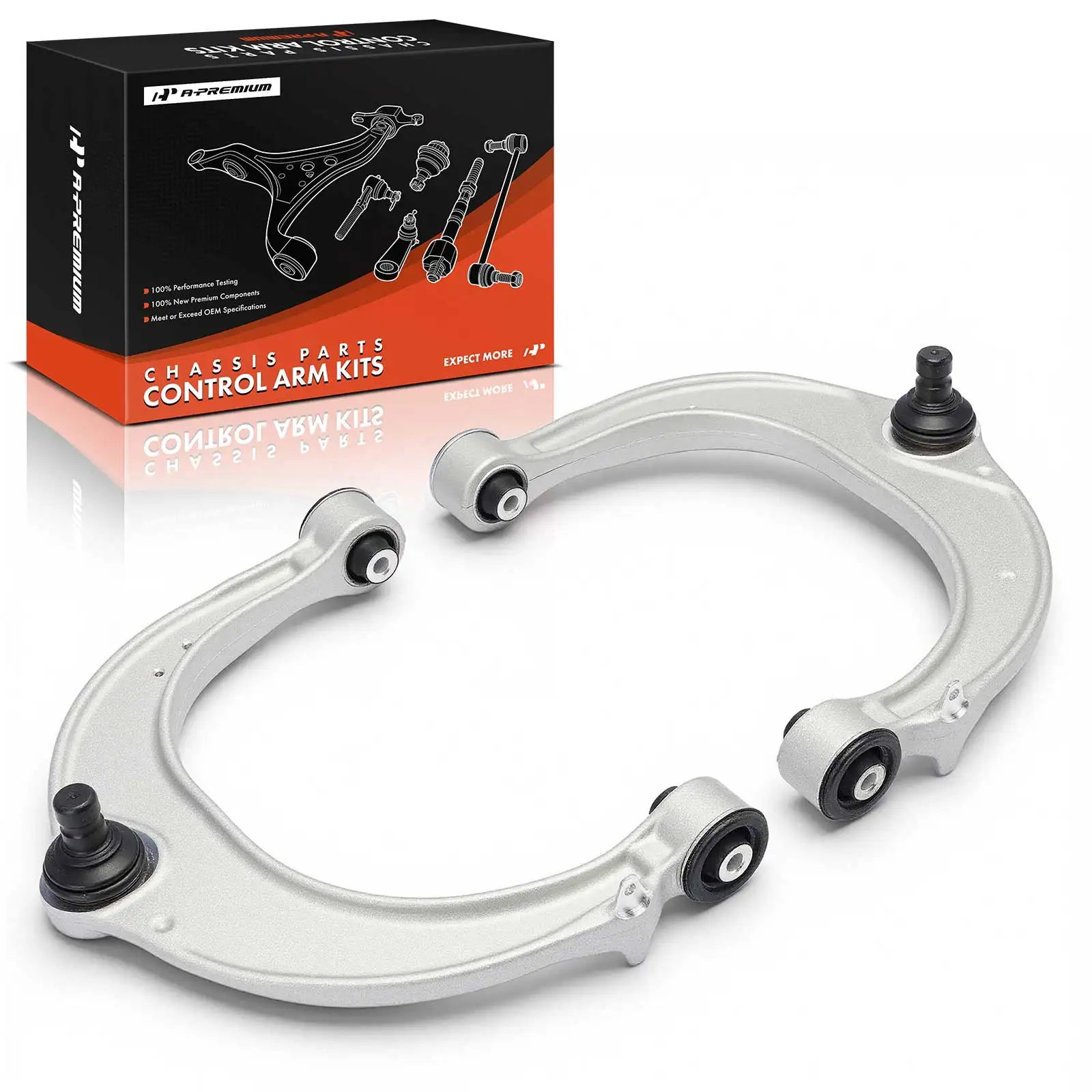 A-Premium 2x Front Upper Control Arm & Ball Joint Assembly for Rolls-Royce Phantom 2017-2024 Cullinan 2019-2024