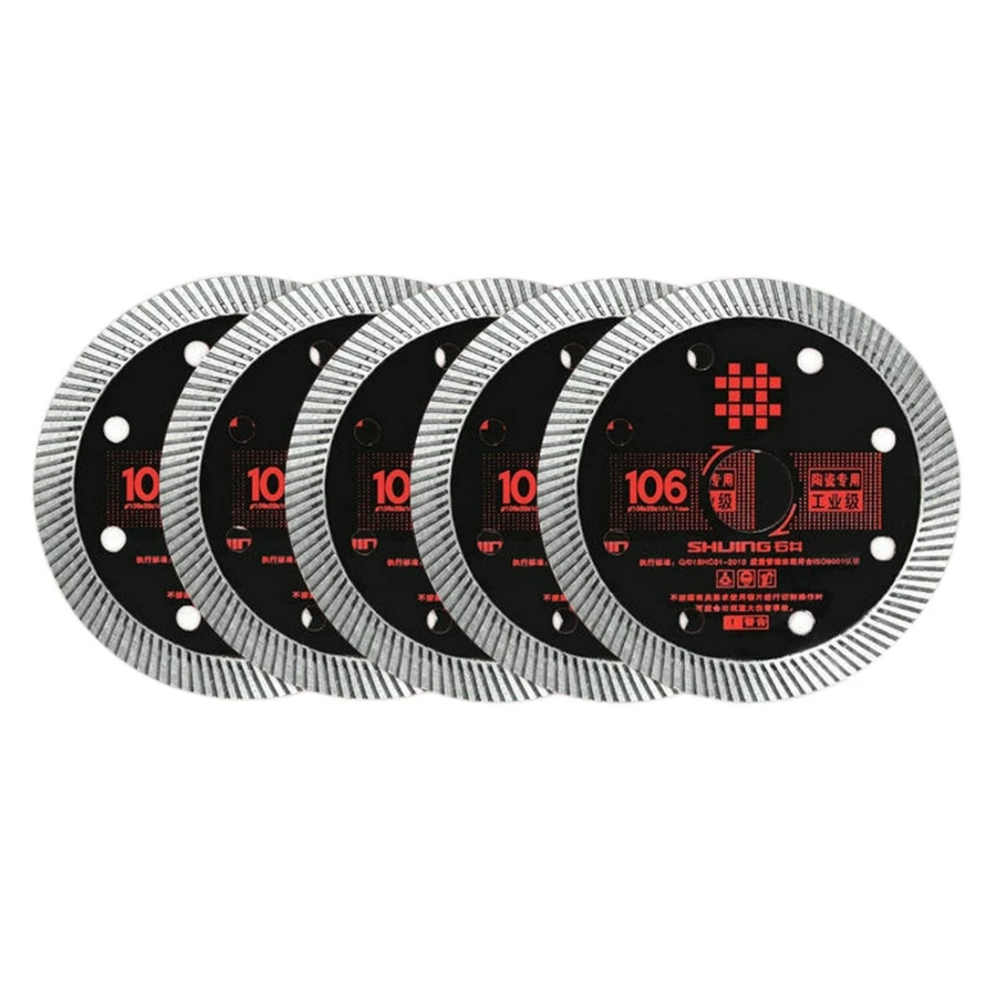 

106 мм черный алмазный пильный диск, фарфоровая мраморная плитка, керамический гранит, режущие лезвия для угловой шлифовальной машины, алмазное пильное полотно