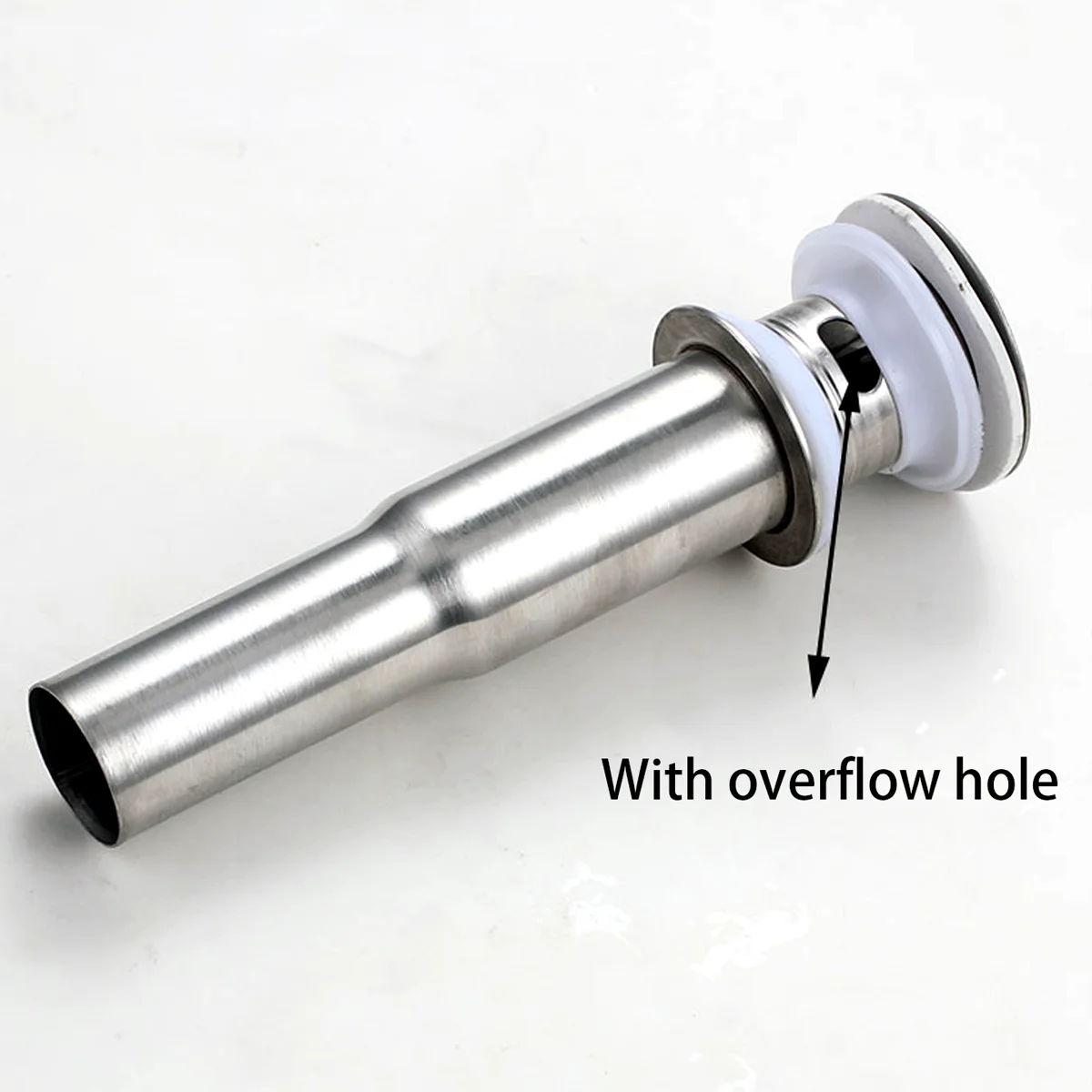 

Gunmetal Gray Stainless Steel Perforated, Non-Perforated Flip-Top Downcomer