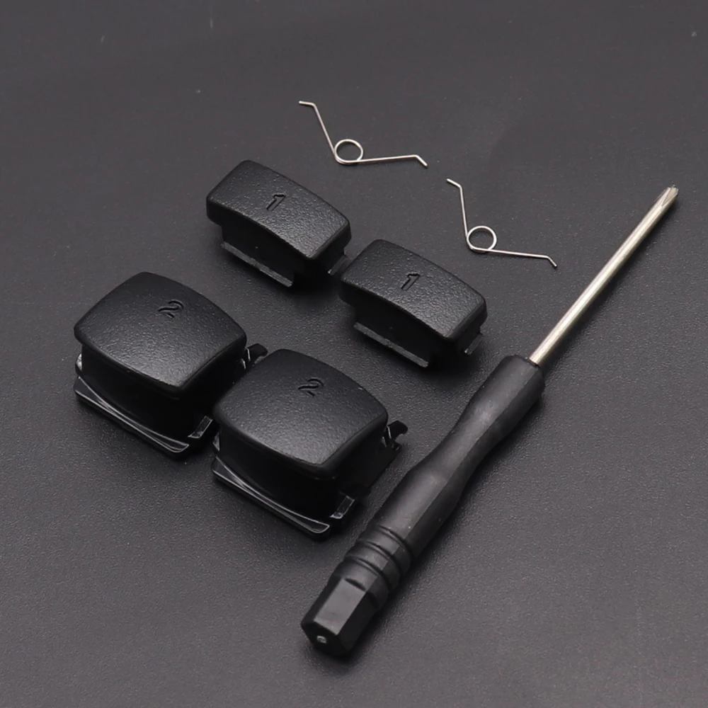 For PS3 Trigger Button L1 R1 L2 R2 Key Springs Kit For PlayStation 3 Gamepad Rubber Button Pad Black Replacement Accessories