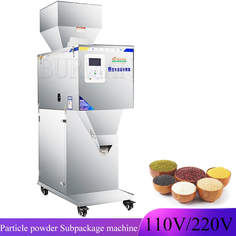 

Automatic Weight Powder Grain Filling Subpackage Machine Spices Bean Coffee Tea Particle