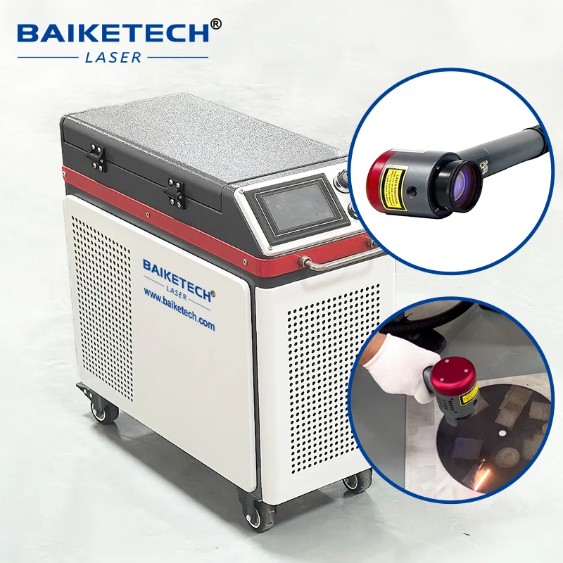 

TH-FLC50SS 50W MAX Handheld Laser Cleaner Air Cooling Pulse Fiber Laser Cleaning Machine Paint Oil Rust Coating Removal