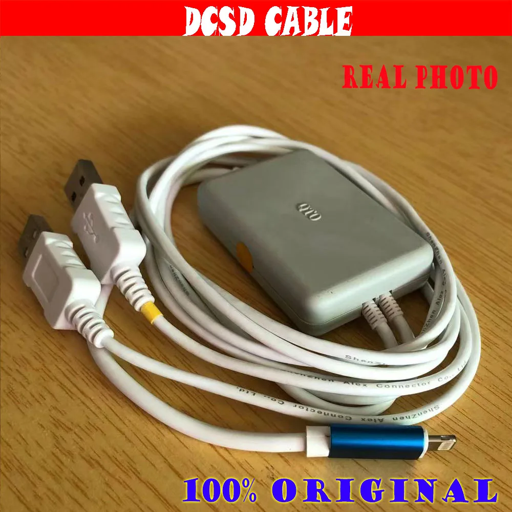 The Newest DCSD Engineering Cable, Serial Port Cable, Enter Purple Screen, Fit for iPhone 7, 7P, 8, 8P, XiPad to Write Data