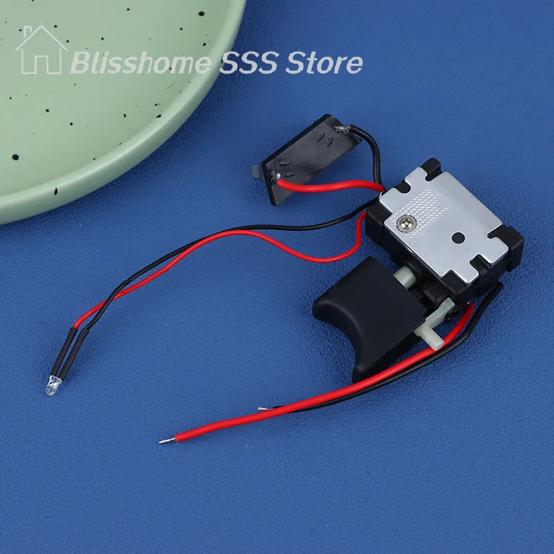 【S】Long Durable High Electric Drill Dustproof Speed Control Push Button Trigger Switch DC Cordless Drill Switch for