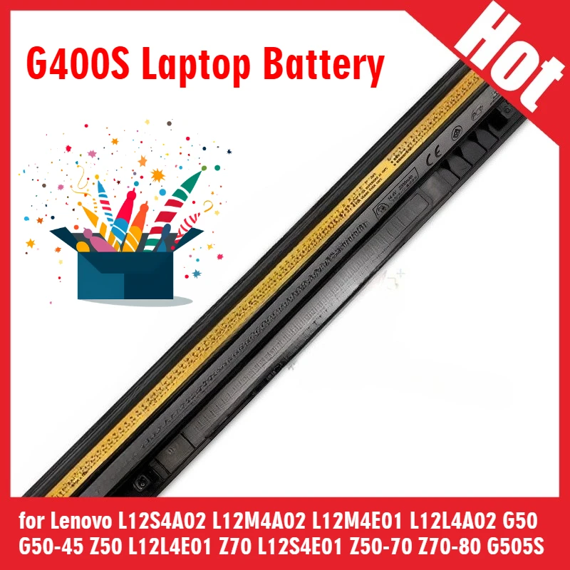 

G400S Laptop Battery for Lenovo L12S4A02 L12M4A02 L12M4E01 L12L4A02 G50 G50-45 Z50 L12L4E01 Z70 L12S4E01 Z50-70 Z70-80 G505S