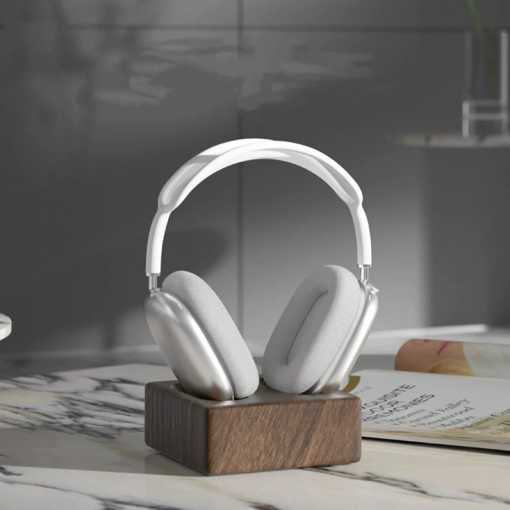 Подходит для Apple AirPodsMax, магнитная присоска, беспроводная зарядка, отделение для гибронтации, подставка для наушников, основание гарнитуры