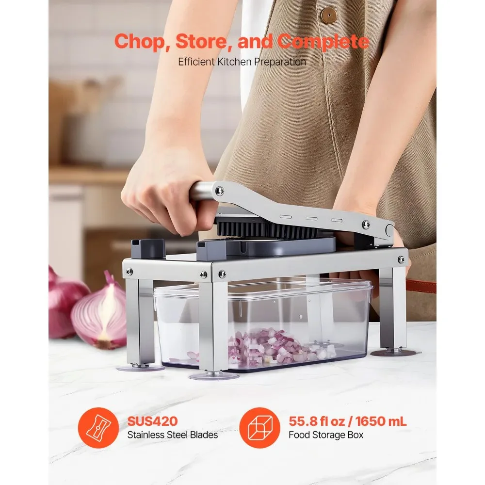 Vegetable cutter, multi-functional food cutter, shredding, dicing, slicing, grinding, slicing 9 kinds of knives
