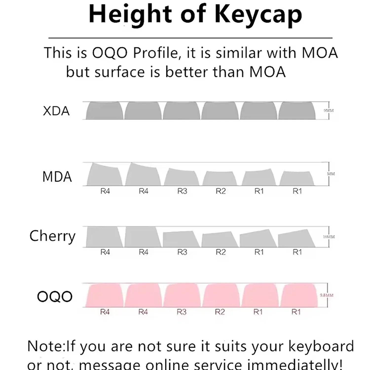 Bonito keycap sublimação térmica teclado mecânico pbt conjunto completo suporte 75% 98% layout teclado jogo escritório oqo teclado bonés