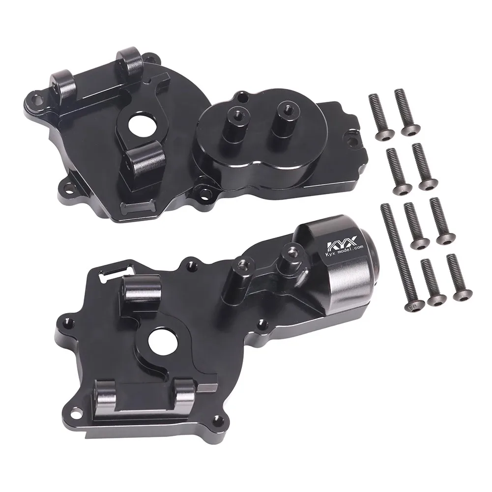 kyx-tamiya-denyue-1-10-hotshot-ii-2024-version-58737-cadre-en-alliage-d'aluminium-coque-de-boite-de-vitesses-avant