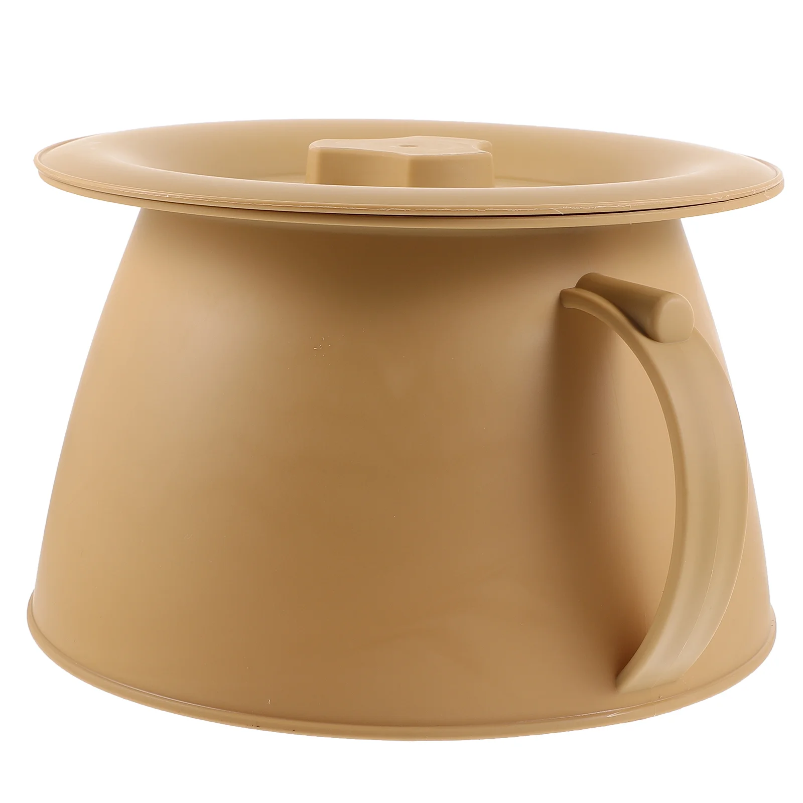 Thickened Spittoon with Lid Household Chamber Pot Plastic Potty Urine Bucket Portable Toilet Travel Pots Child Buckets