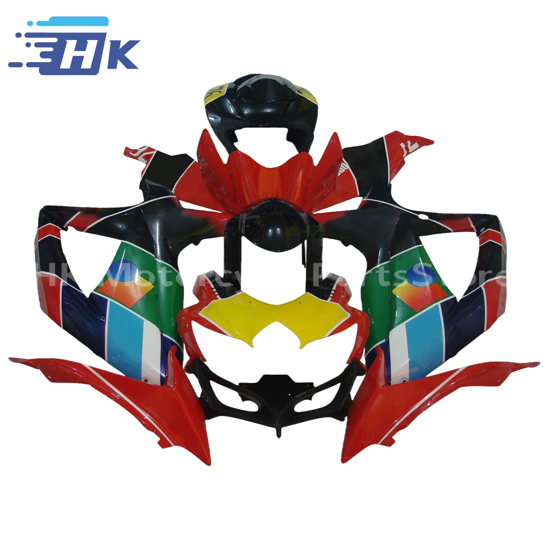 

Injection Mold New ABS Whole Fairings Kit Fit for Suzuki GSX-R 600 750 K8 2008 2009 2010 08 09 10 Bodywork Set