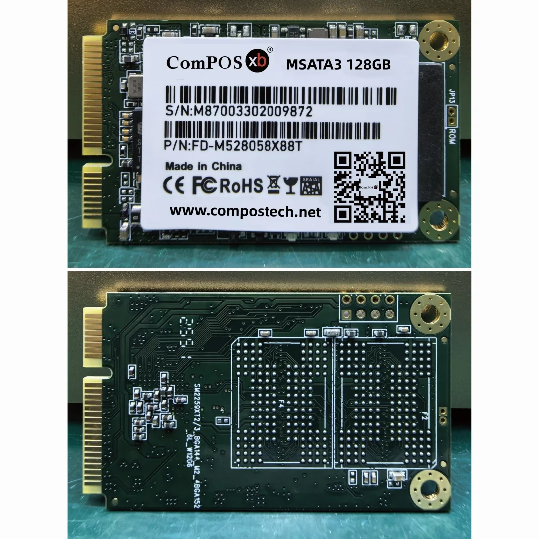 SATA SSD 64GB/128GB with 3D NAND Flash, Internal Solid State Drive for Laptops