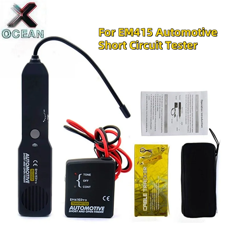 

Automotive Short Tracer and Open Wire Finder EM415 Pro Scanner 6-42V DC Universal Automotive Short Wire Repair Detector