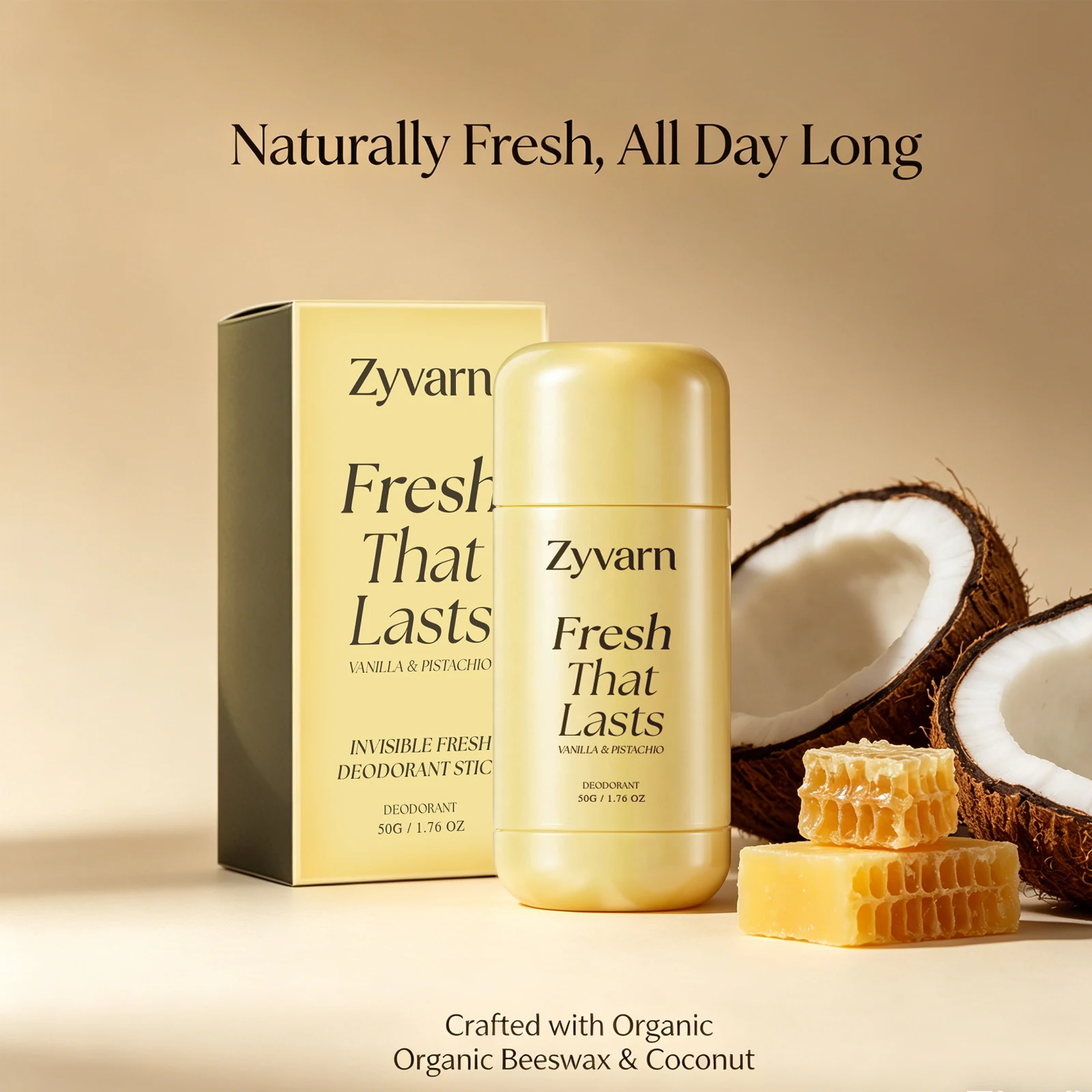 

Coconut Scent Underarm Deodorant Stick Eliminate Sweat Odor Women Men Body Odor Remover Lasting Portable Antiperspirant Creams