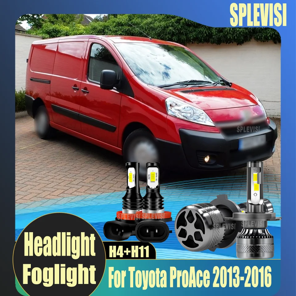 

LED Headlight Foglight Brighter for Night Safety​ Durable Dust-proof Shockproof Waterproof For Toyota ProAce 2013 2014 2015 2016