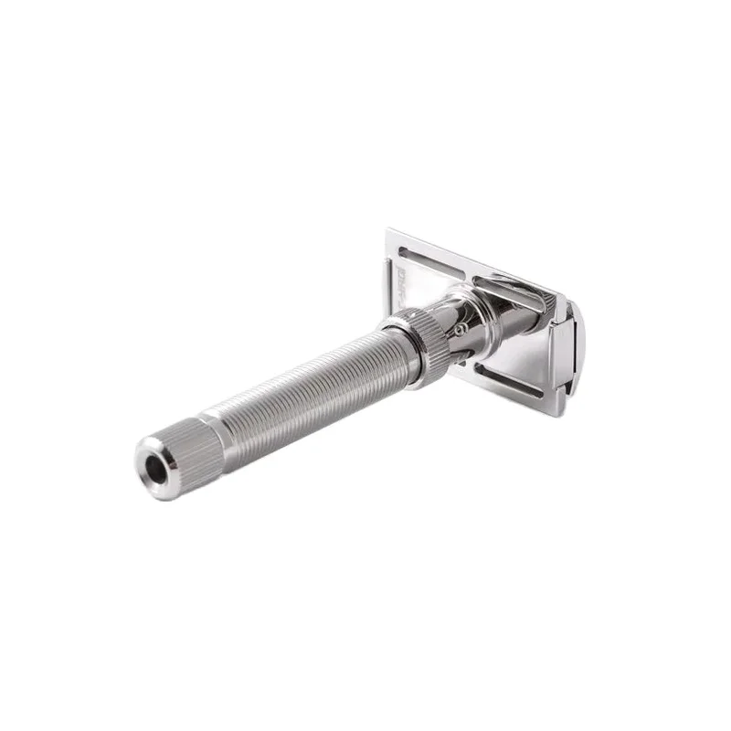YAQI Chrome Color Beard Shaver Aluminum Handle Safety Razor Classic Shaving Tool For Men Razzo Rocket 2026
