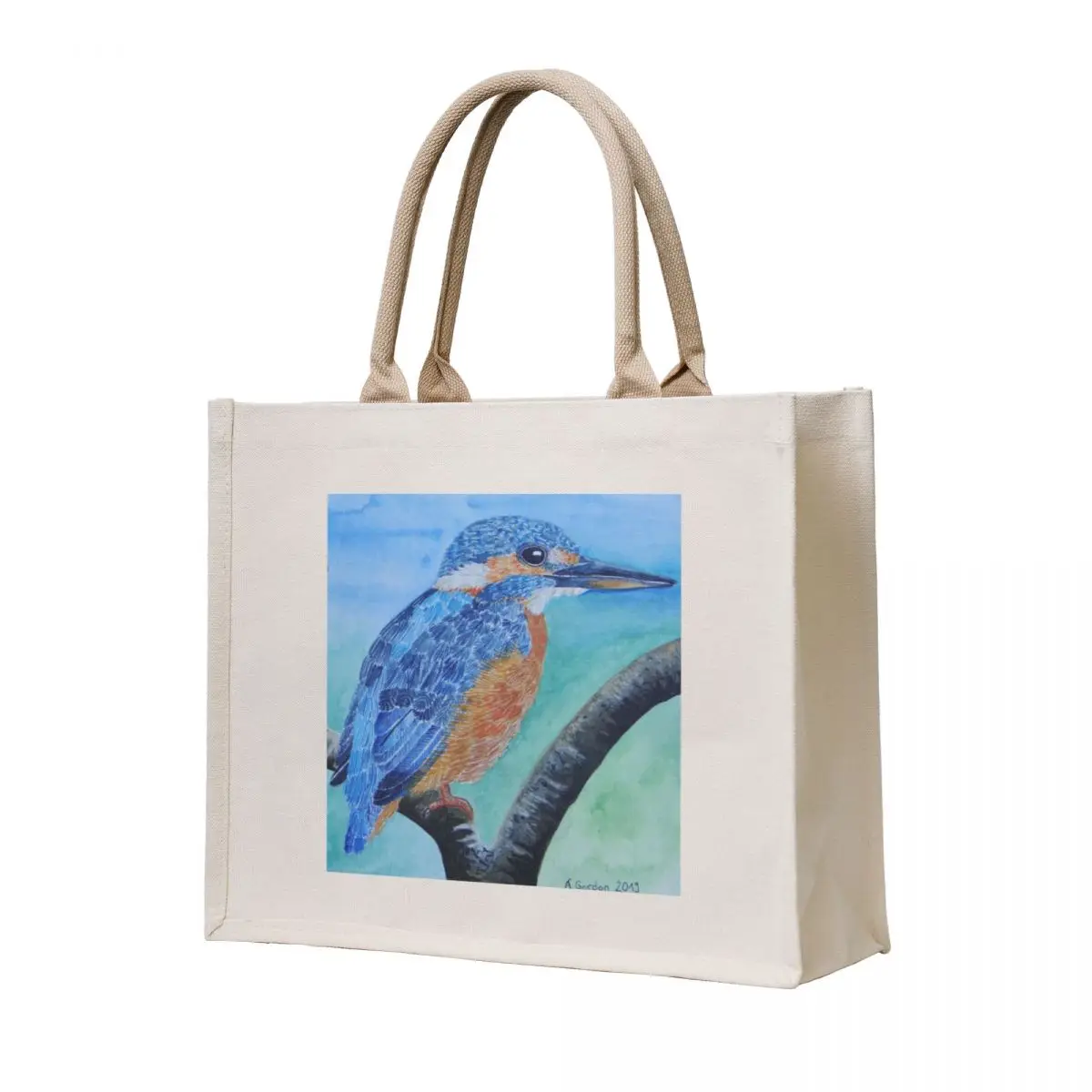 

Kingfisher, romantic Tote Bag cute tote bag Beach bag female tote university