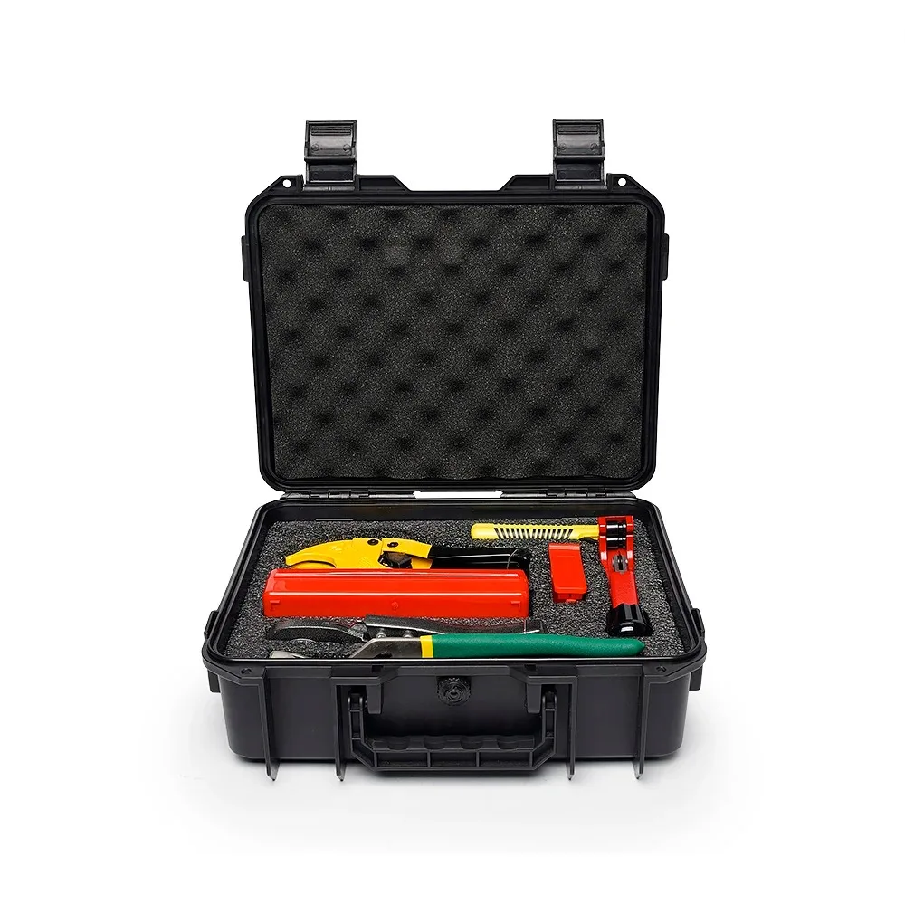 High Density Polyethylene Microtube Cutter Kit, including Telecom Pipe Cutter Handheld Optical Cable Pipe Cutter