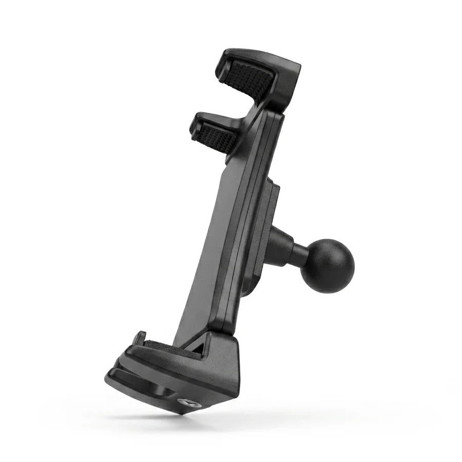 Swivel Tablet Holder Mount Clamp with 25mm 1 Inch Ball Mount Tablet Support Boat Bracket Stand for 4-13