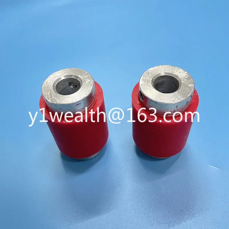 Vertical automatic packaging machine accessories film pressing wheel, silicone film drawing film pressing wheel