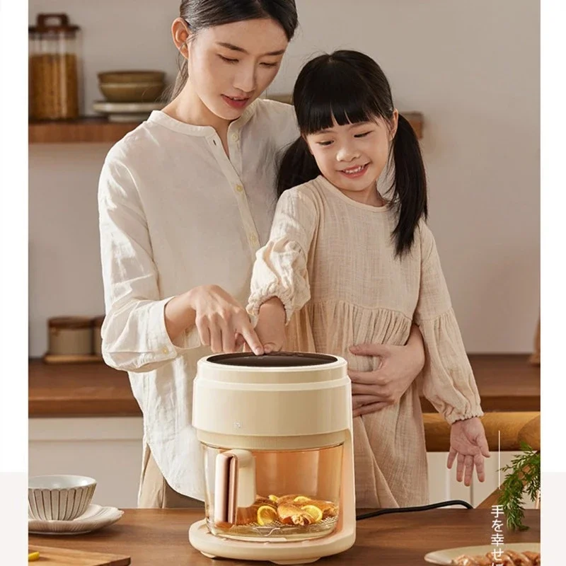 Air fryer, household, new transparent visualization, multi-functional smart electric fryer, French fries, egg tart