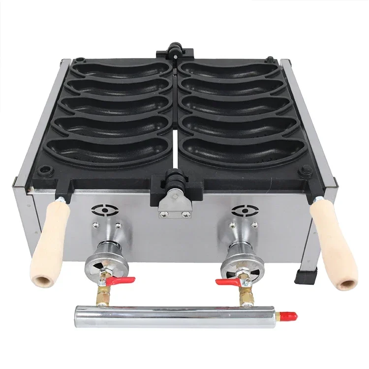 Waffle Maker Machine Custom Mould Shape Design Gas Waffle Maker