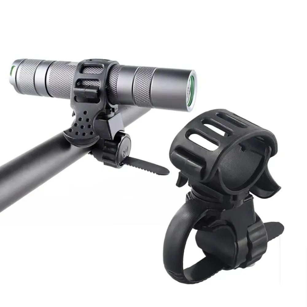 Soporte de luz para bicicleta ABS antideslizante con clip - imagen 4