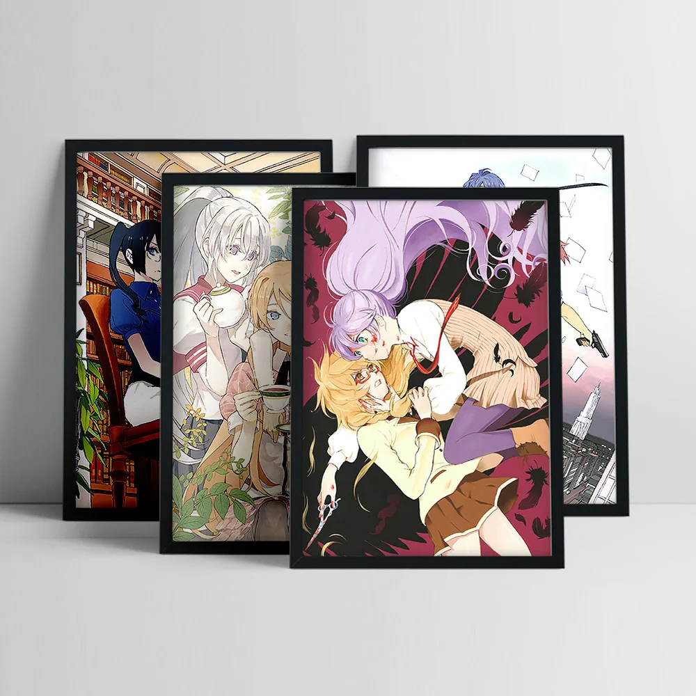 Riddle Story Of Devil Japanese Anime Print Art Poster Manga Canvas Painting Cartoon Wall Picture Otaku Decor