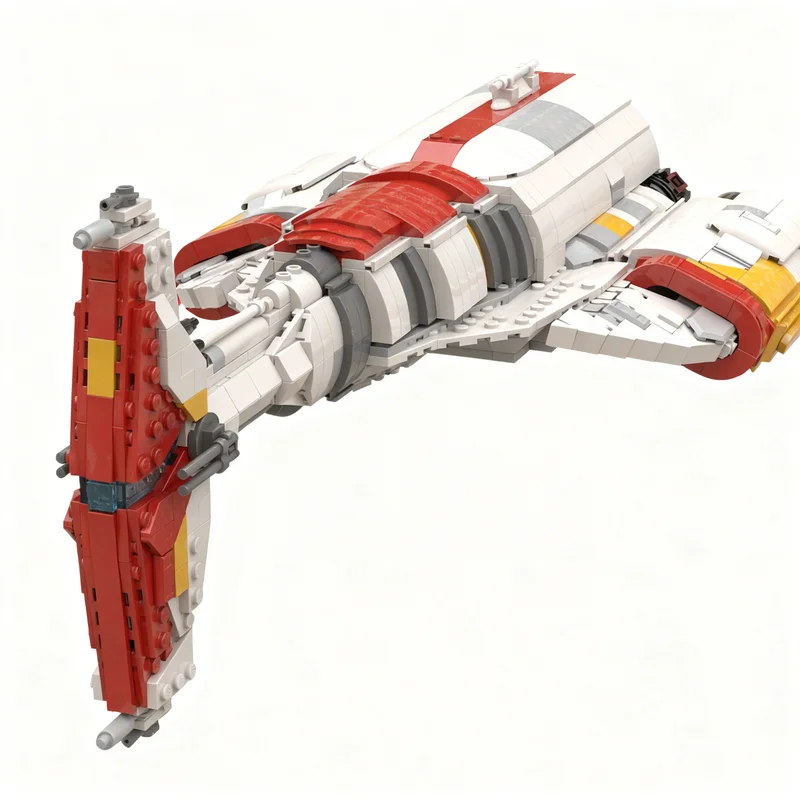 Набор для сборки космического корабля MOC Space Battle Endar Spire Hammerhead Class Cruiser Midi, 1477 деталей, креативный конструктор, подарочный набор для демонстрации