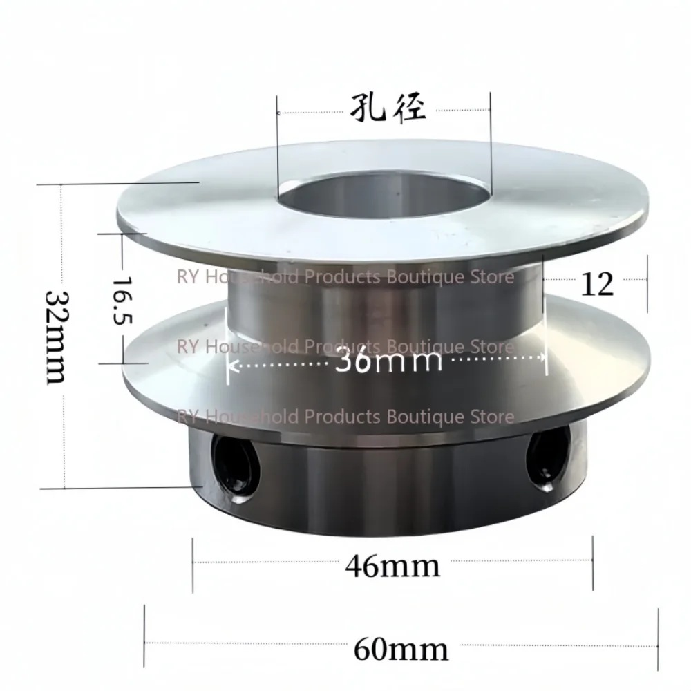polia-tipo-b-liga-de-aluminio-slot-unico-motor-de-eixo-pequeno-correia-triangular-b-placa-de-correia-de-transmissao