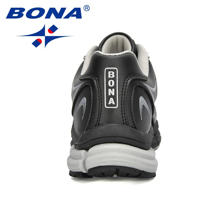 BONA 2023 New Designers Athletic Shoe Men Casual Sneakers High Quality Light Breathable Sport Man Footwear Popular Running Shoes