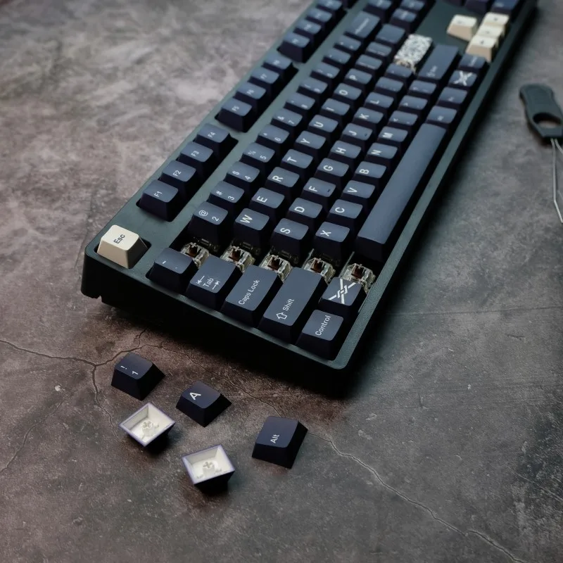 142 teclas gmk regal keycaps cereja perfil pbt sublimação de tinta keycap para mx switch teclado mecânico 2.25u 2.75u espaço dividido