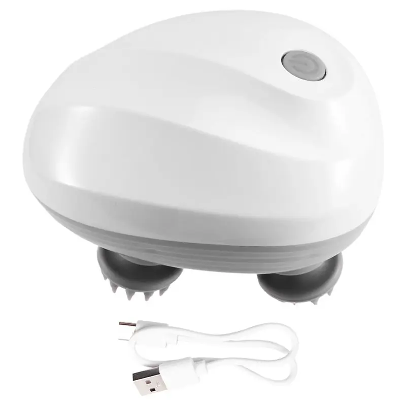 

Electric Mini Massager Body Massager Deep Tissue Relief Kneading Vibrating Head Neck Shoulder Scalp Health Care Relax