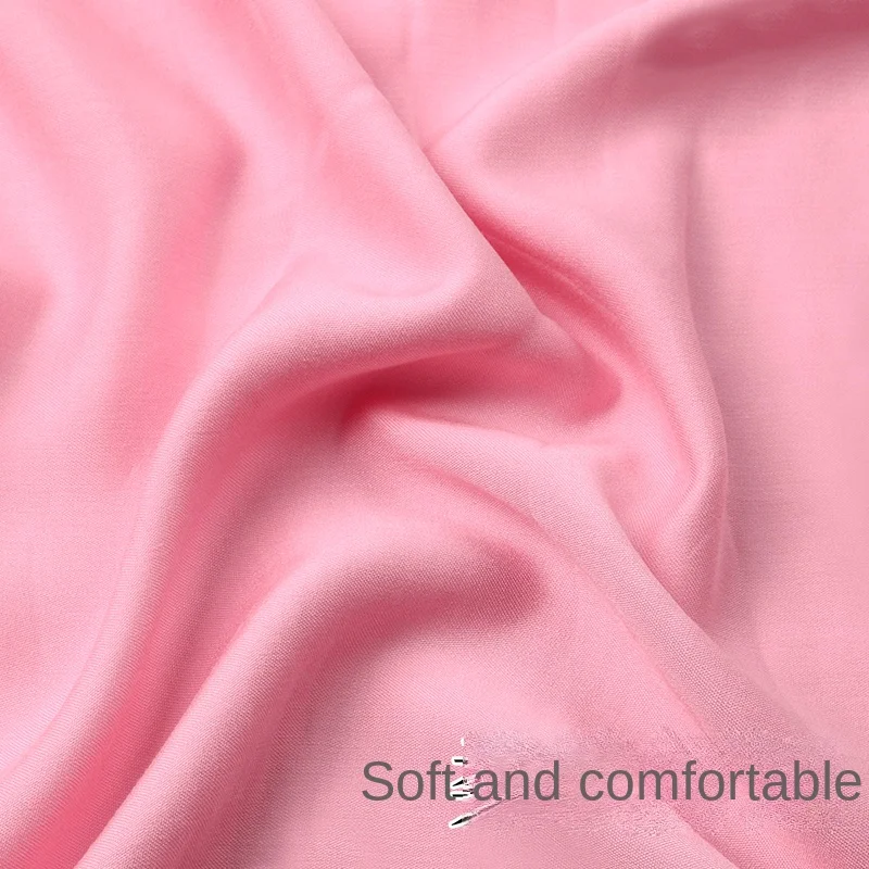 1/3/5meter Summer Artificial Cotton Poplin 80 Yarn Count Women\'s Dress Clothing Fabric By The MeterTailor Cloth Yellow Pink Red