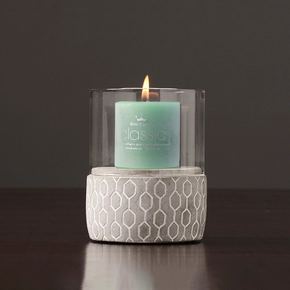 

6Pcs Birthday Scented Aromatherapy Smokeless Candles Cylindrical Decorative Use Wedding Party Spa Meditation Green Tea