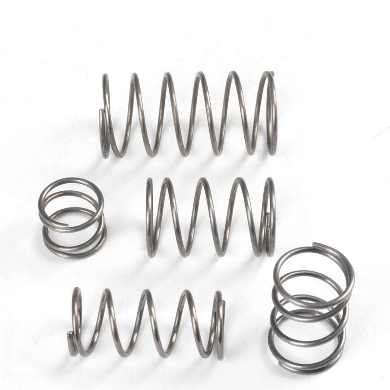Creamily 5PCS  65Mn Steel Compression Spring Cylindrical Helical Coil Backspring Compressed Shock Absorbing Pressure Springs