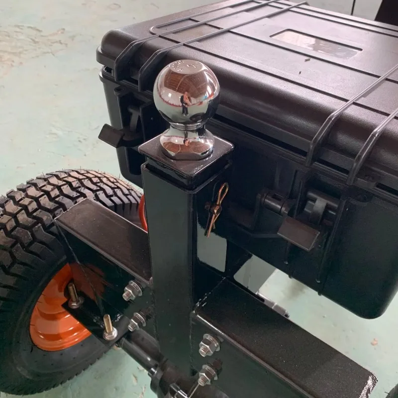 1500KG Electric Trailer Trolley Utility Dolly For Easy Pulling For RV Camper Boat Trailer Ball Size 2inch 48V 7ah Battery