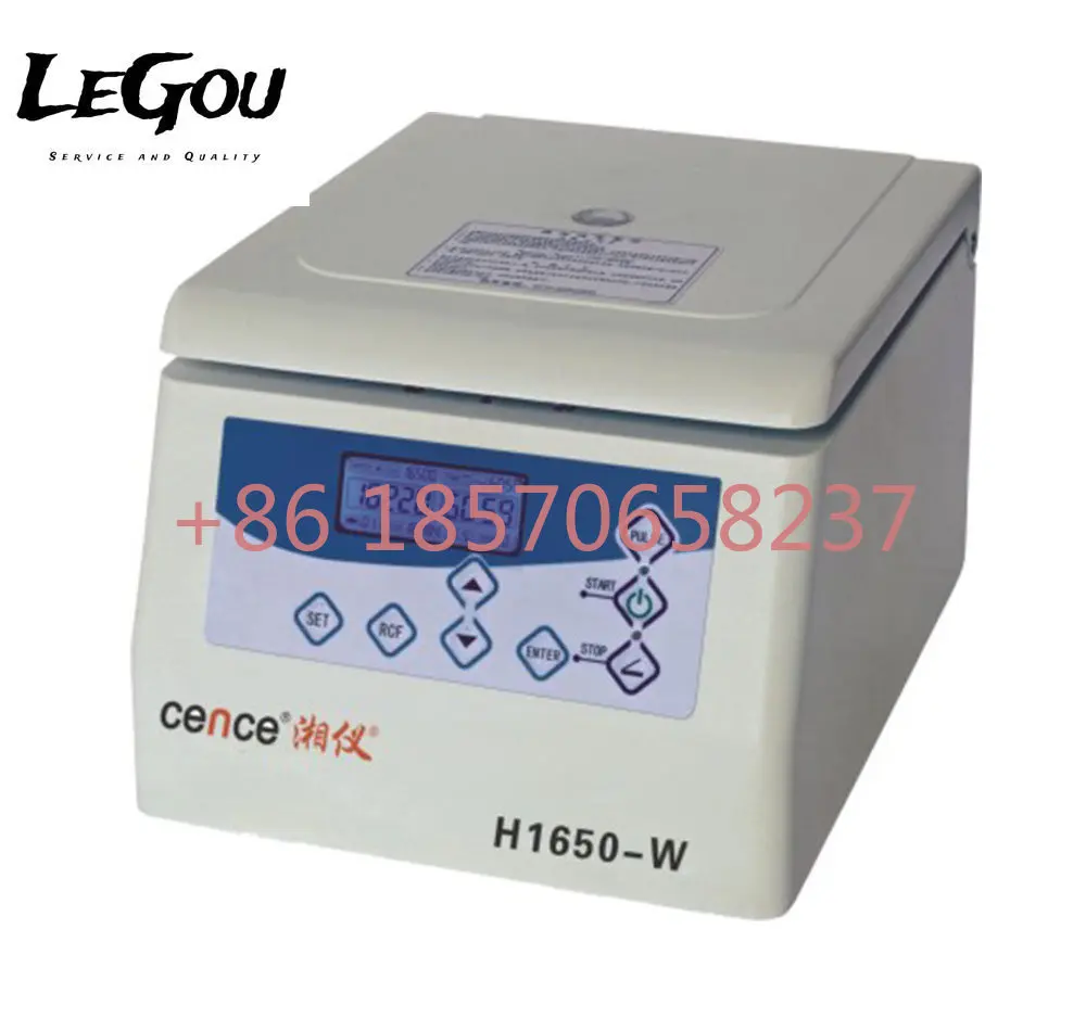 

High Speed Centrifuge for Micro Tubes 0.2ml PCR Tube 0.5ml Tube H1650-W Benchtop Centrifuge