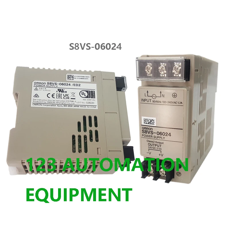 Authentic New Omron S8VS-06024 S8VS-06024A Power Supply Module 60W 24V