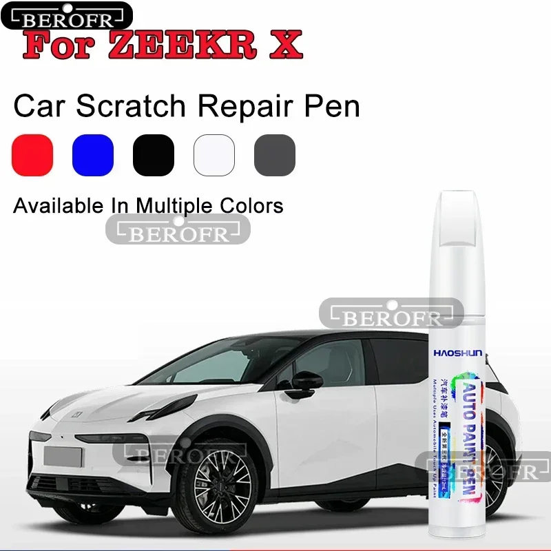For ZEEKR X Paint Pen Supplies Modification Accessories Car Paint Scratch Repair Car Scratch Remover Paint Repair Set