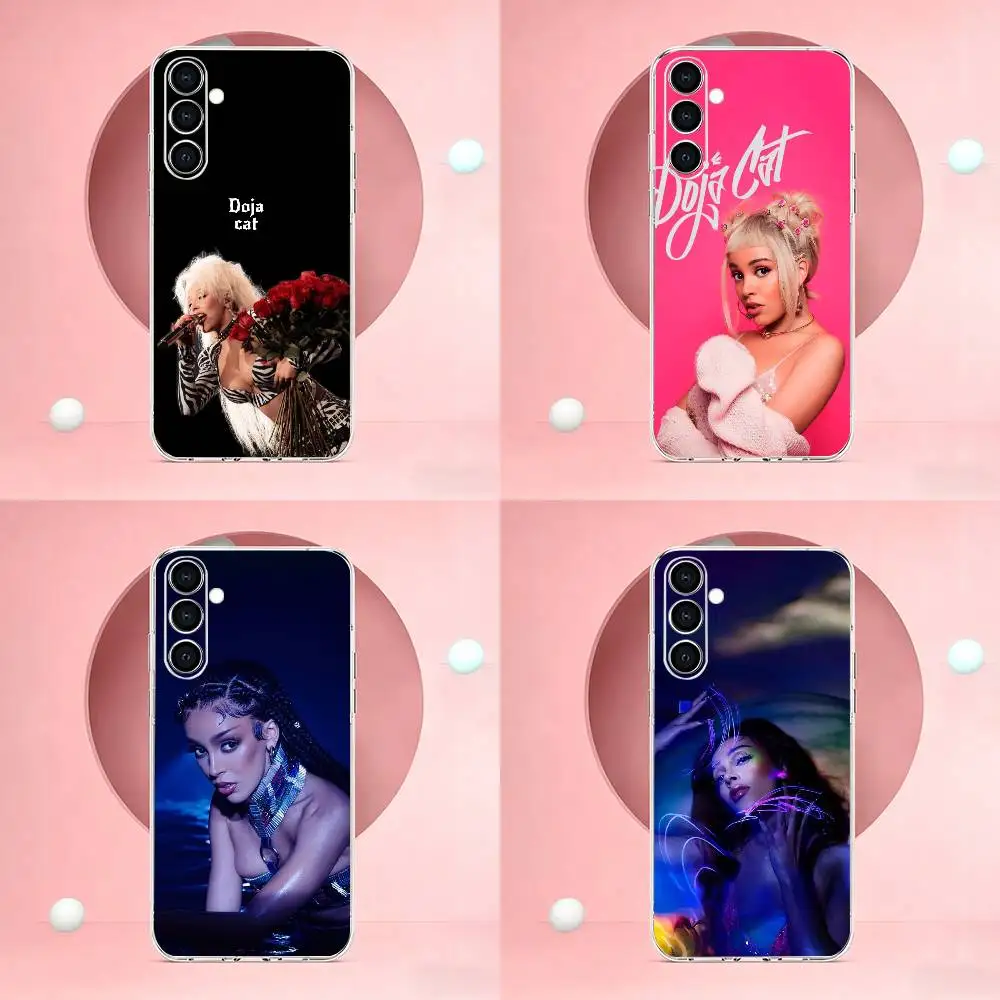 Rapper  Doja C-Cat Singer  Phone Case For Transparent Soft TPU Case Samsung A73,A72,A70,A71,A53,A52,A51