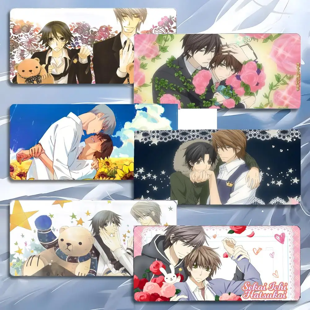 anime romance J-Junjou Romantica Mouse Pad Mousepad Large Gaming LockEdge Thickened PC Table Desk Mat