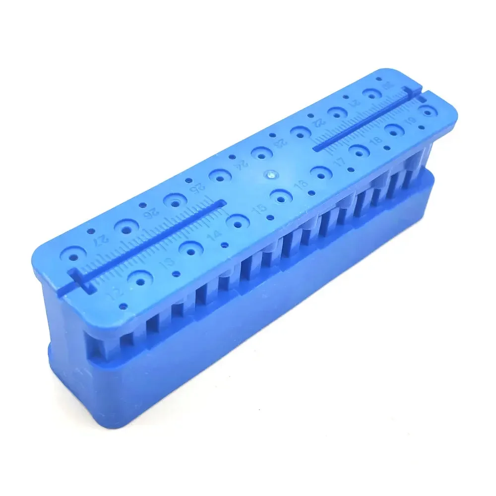 

1pc Dental Endo Measuring Block Dental Endodontic File Holder Ruler Autoclavable Dental Supply